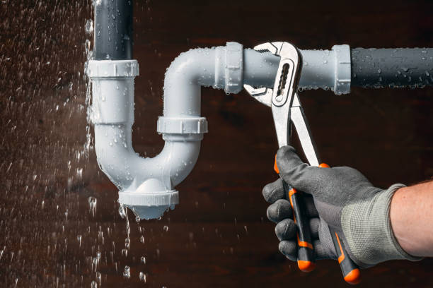 Professional Drain Cleaning technician working in Alder Creek, NY